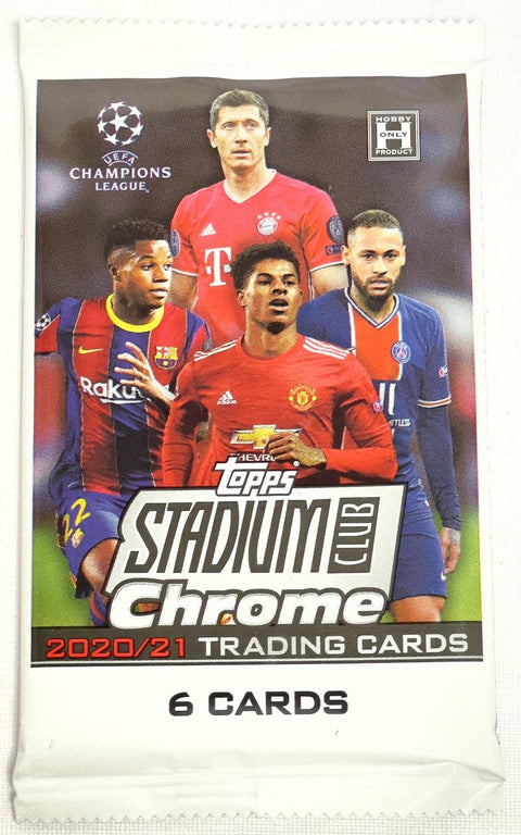 2020/21 Topps UEFA Stadium Club Chrome Soccer Hobby