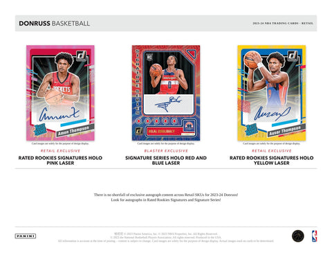 2023/24 Panini Donruss Basketball 6-Pack Blaster