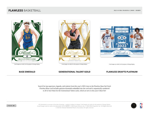 2023/24 Panini Flawless Basketball Hobby