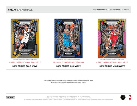2023/24 Panini Prizm Basketball International Hobby Box