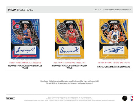 2023/24 Panini Prizm Basketball International Hobby Box