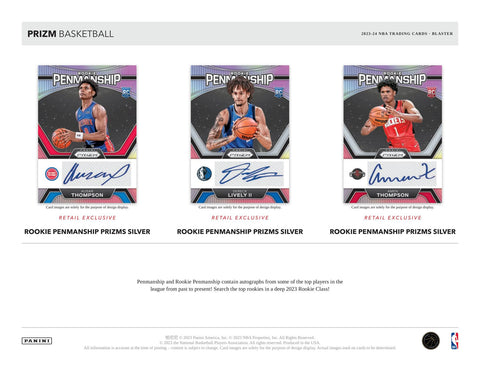 2023/24 Panini Prizm Basketball 4-Pack Blaster (Ice Prizms!)