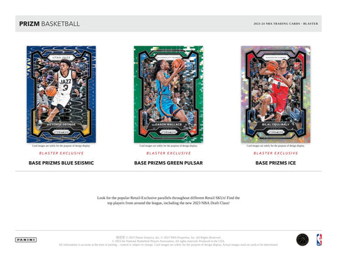 2023/24 Panini Prizm Basketball 4-Pack Blaster (Ice Prizms!)