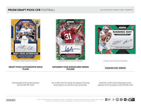 2023 Panini Prizm Draft Picks Football Hobby Blaster (Neon Pink Pulsar Parallels!)