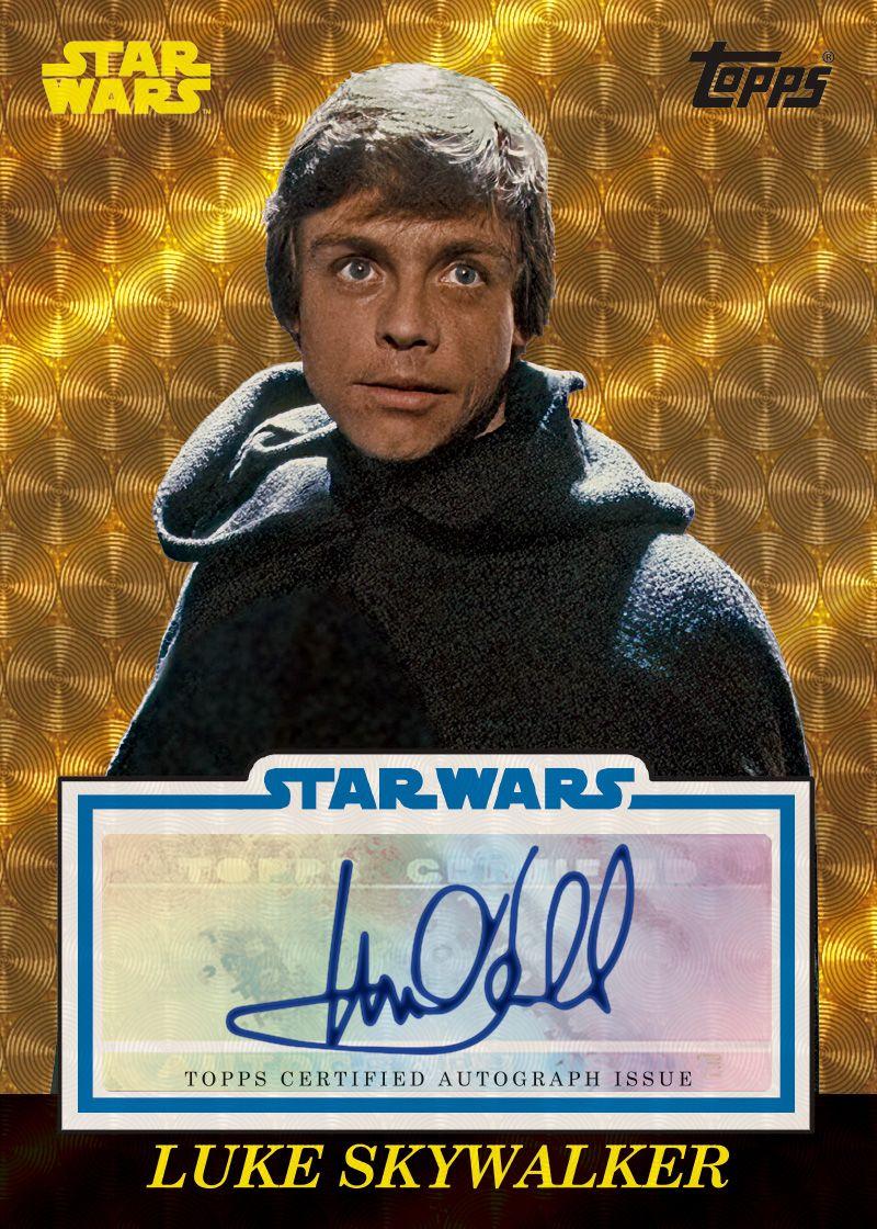 Star Wars Return of the Jedi Chrome Sapphire Edition Hobby (Topps 202