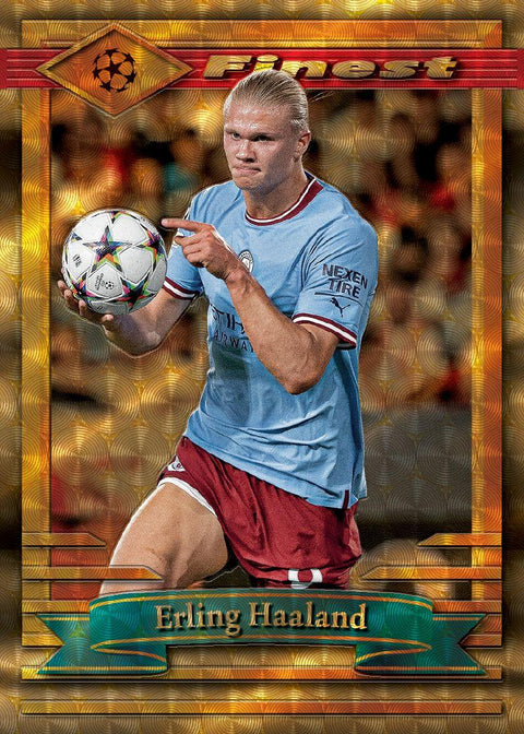 2022/23 Topps Finest Flashbacks UEFA Club Competitions Soccer Hobby