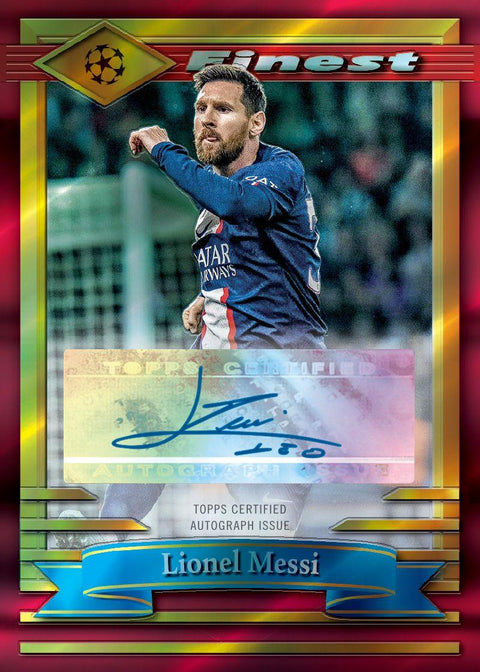 2022/23 Topps Finest Flashbacks UEFA Club Competitions Soccer Hobby
