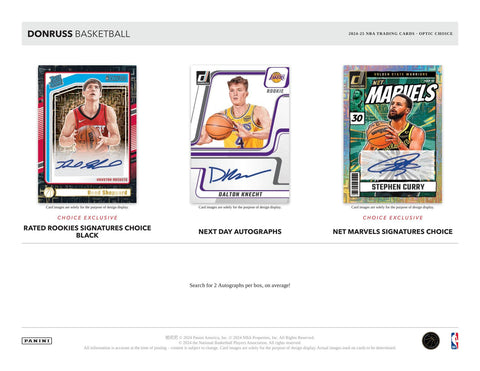 2024/25 Panini Donruss Basketball Choice