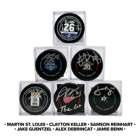 2024/25 Hit Parade Autographed Hockey Puck Series 8 Hobby - Game Puck Edition