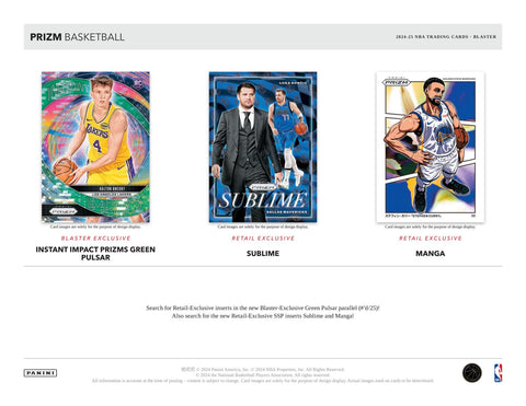 2024/25 Panini Prizm Basketball 6-Pack Blaster
