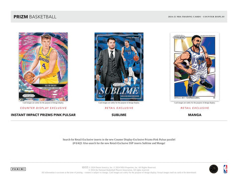 2024/25 Panini Prizm Basketball Retail 24-Pack