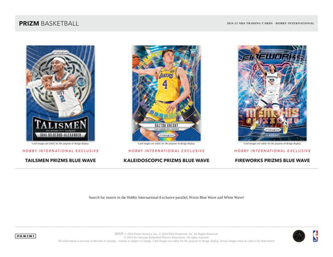 2024/25 Panini Prizm Basketball International Hobby