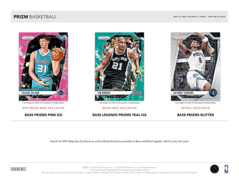 2024/25 Panini Prizm Basketball Mega (Pink Ice Prizms!)