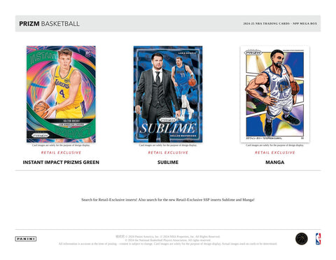 2024/25 Panini Prizm Basketball Mega (Pink Ice Prizms!)