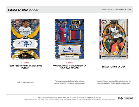 2024/25 Panini Select La Liga Soccer 6-Pack Blaster