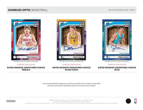 2024/25 Panini Donruss Optic Basketball Choice