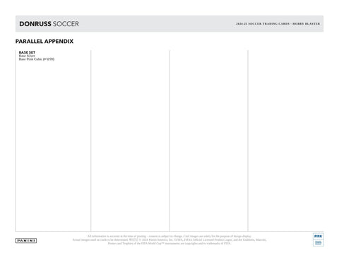 2024/25 Panini Donruss Soccer 6-Pack Hobby Blaster