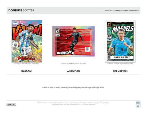 2024/25 Panini Donruss Soccer 6-Pack Blaster (Red Cubic Parallels!)