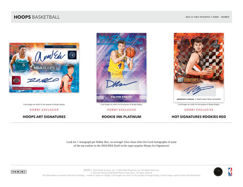 2024/25 Panini Hoops Basketball Hobby