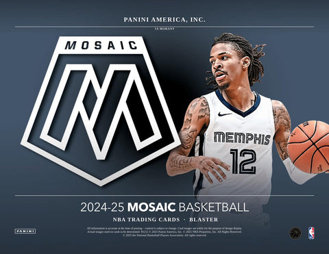 2024/25 Panini Mosaic Basketball 6-Pack Blaster