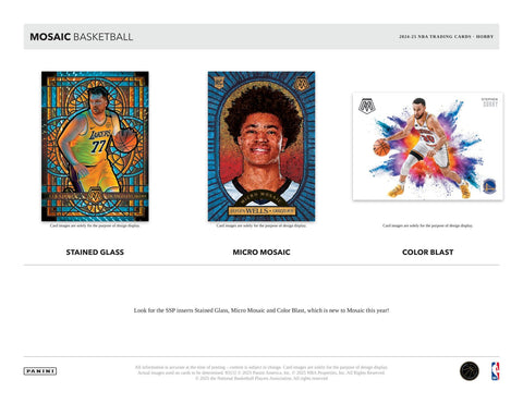 2024/25 Panini Mosaic Basketball Hobby