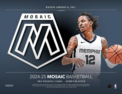 2024/25 Panini Mosaic Basketball Hobby 6-Pack Blaster