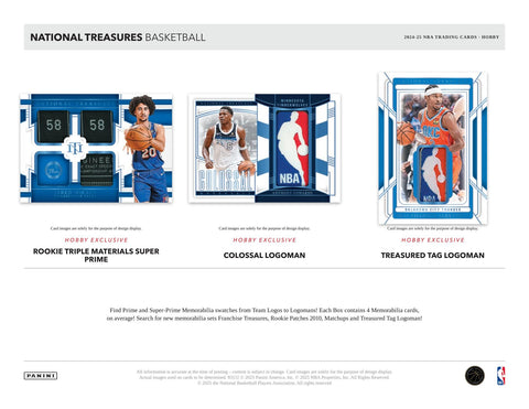 2024/25 Panini National Treasures Basketball Hobby