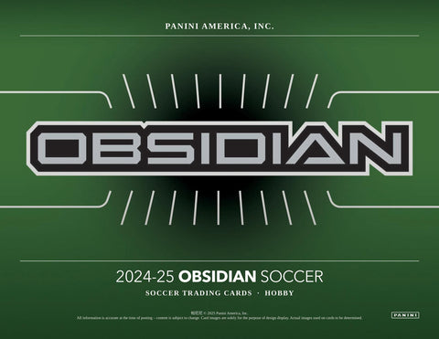 2024/25 Panini Obsidian Soccer Hobby