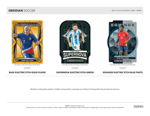 2024/25 Panini Obsidian Soccer Hobby