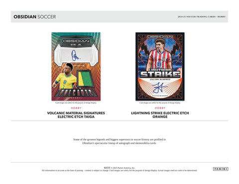 2024/25 Panini Obsidian Soccer Hobby