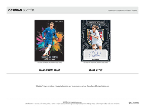 2024/25 Panini Obsidian Soccer Hobby