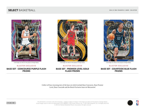 2024/25 Panini Select Basketball 6-Pack Blaster