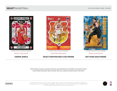 2024/25 Panini Select Basketball 6-Pack Blaster