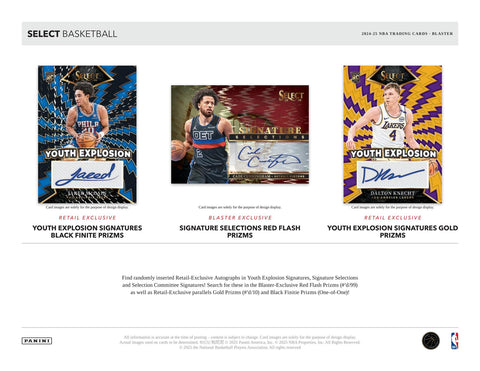 2024/25 Panini Select Basketball 6-Pack Blaster