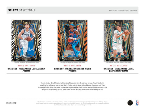 2024/25 Panini Select Basketball 6-Pack Blaster