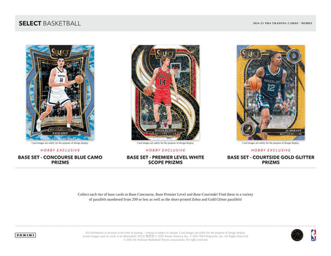 2024/25 Panini Select Basketball Hobby