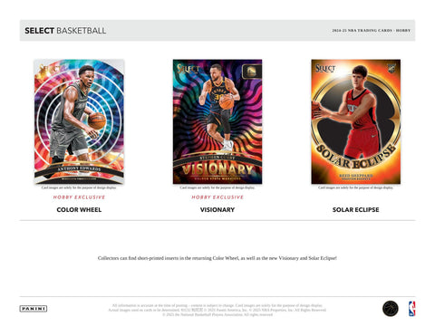 2024/25 Panini Select Basketball Hobby