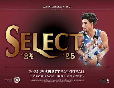 2024/25 Panini Select Basketball International Hobby