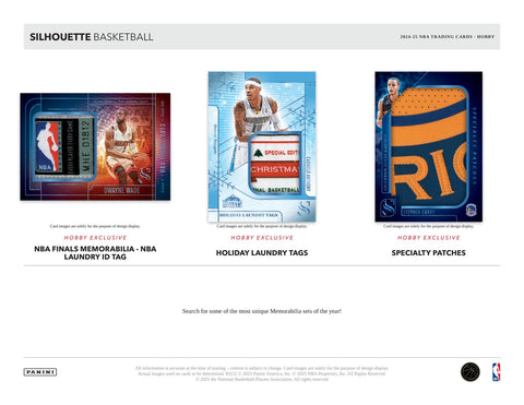 2024/25 Panini Silhouette Basketball Hobby
