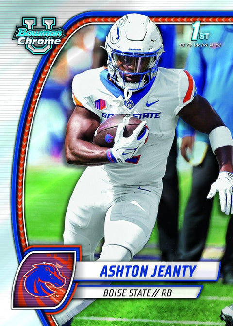 2024 Bowman University Chrome Football 7-Pack Blaster