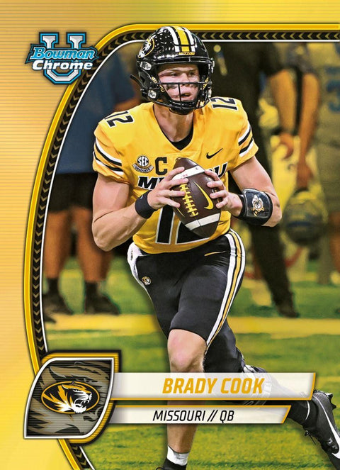 2024 Bowman University Chrome Football 7-Pack Blaster