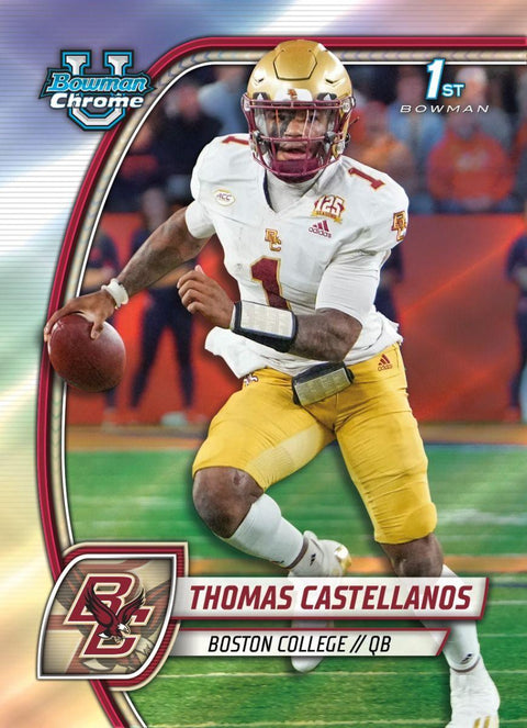 2024 Bowman University Chrome Football 7-Pack Blaster