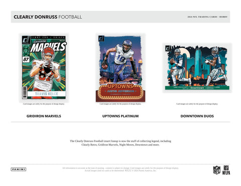 2024 Panini Clearly Donruss Football Hobby