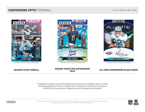 2024 Panini Contenders Optic Football Hobby