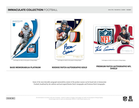 2024 Panini Immaculate Football Hobby