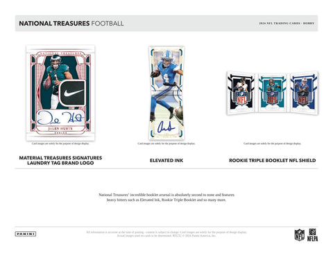 2024 Panini National Treasures Football Hobby
