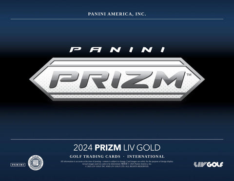 2024 Panini Prizm LIV Golf International Hobby