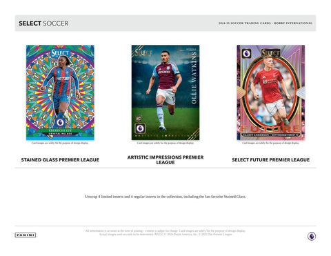 2024/25 Panini Select Premier League EPL Soccer International Hobby