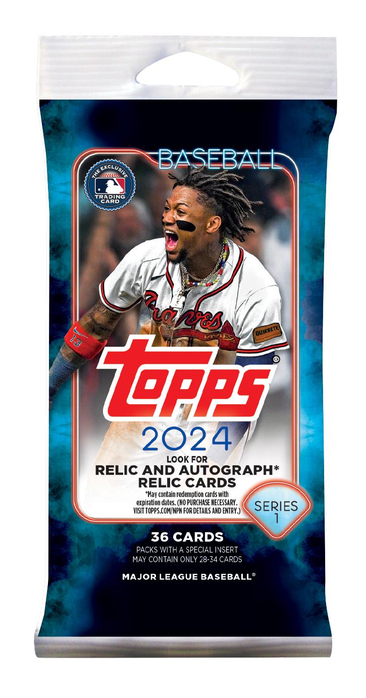 2025 Topps Series 1 Baseball Jumbo Value 108Pack Case Dave & Adam's