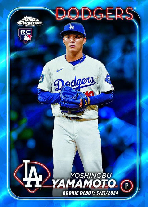 2024 Topps Chrome Update Series Sapphire Edition Baseball